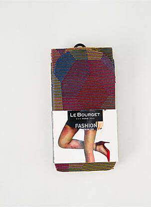 Collants imprimé fantaisie noir LE BOURGET femme