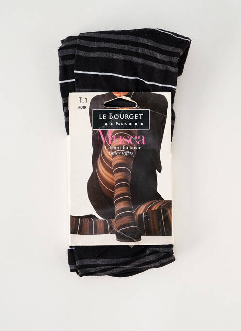 Collants noir LE BOURGET pour femme