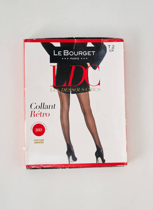Collants noir LE BOURGET pour femme