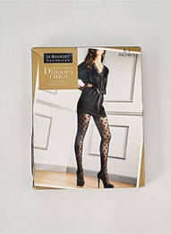 Collants imprimé pois bleu LE BOURGET femme