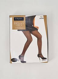 Collants stretch marron LE BOURGET femme