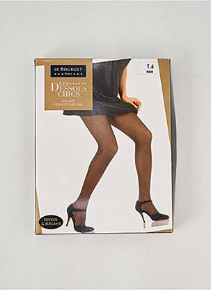 Collants noir LE BOURGET pour femme