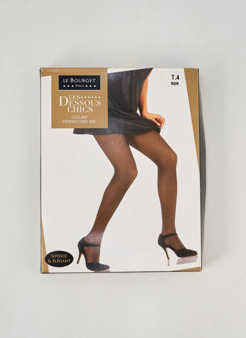 Collants noir LE BOURGET pour femme