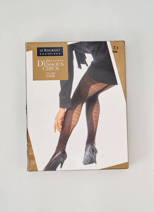 Collants noir LE BOURGET pour femme