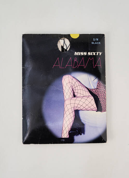 Collants stretch noir MISS SIXTY femme