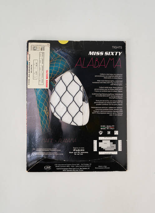 Collants noir MISS SIXTY femme