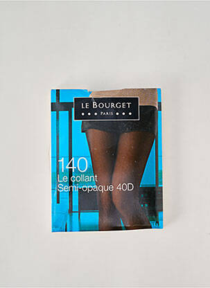 Collants stretch noir LE BOURGET femme