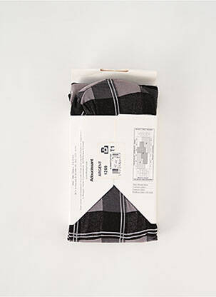 Collants imprimé fantaisie gris LE BOURGET femme