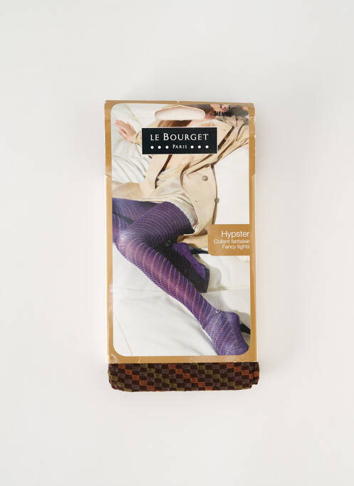 Collants marron LE BOURGET pour femme