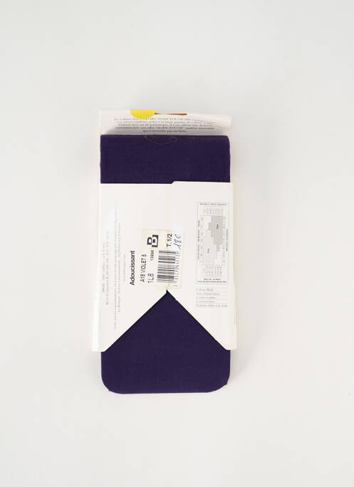 Collants violet LE BOURGET pour femme