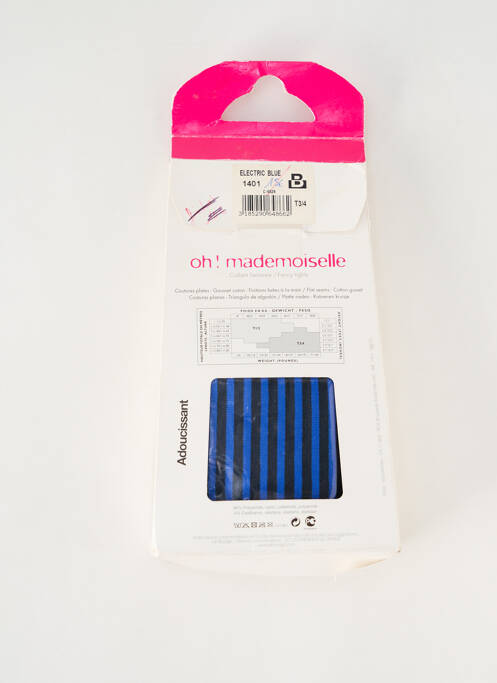 Collants bleu LE BOURGET pour femme