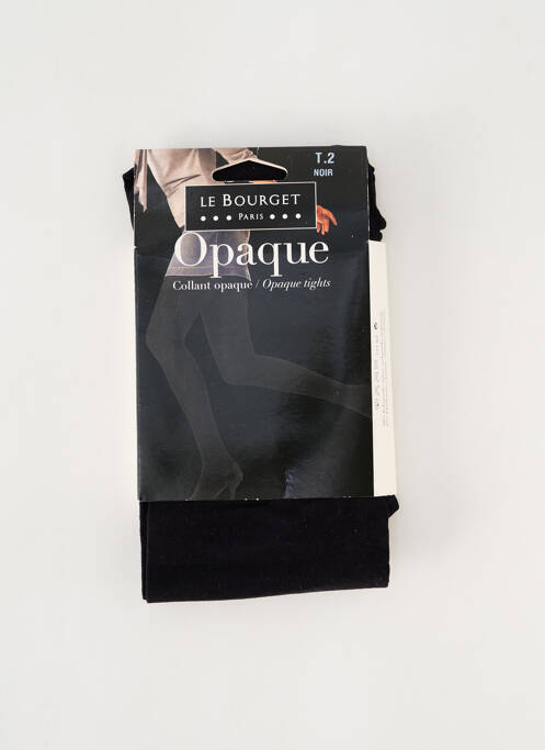 Collants noir LE BOURGET pour femme