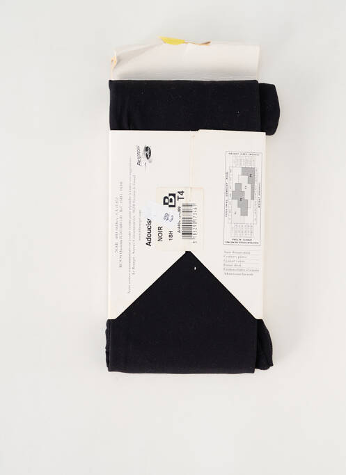 Collants noir LE BOURGET pour femme