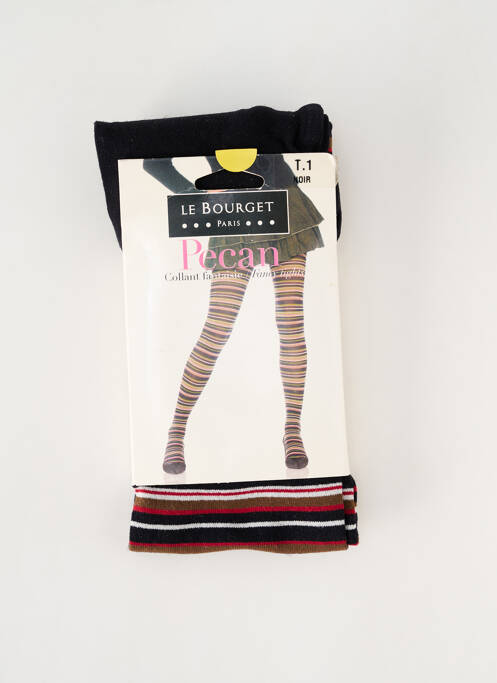 Collants noir LE BOURGET pour femme