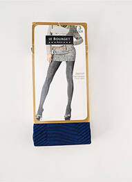 Collants stretch bleu LE BOURGET femme