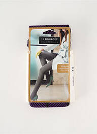 Collants imprimé fantaisie violet LE BOURGET femme