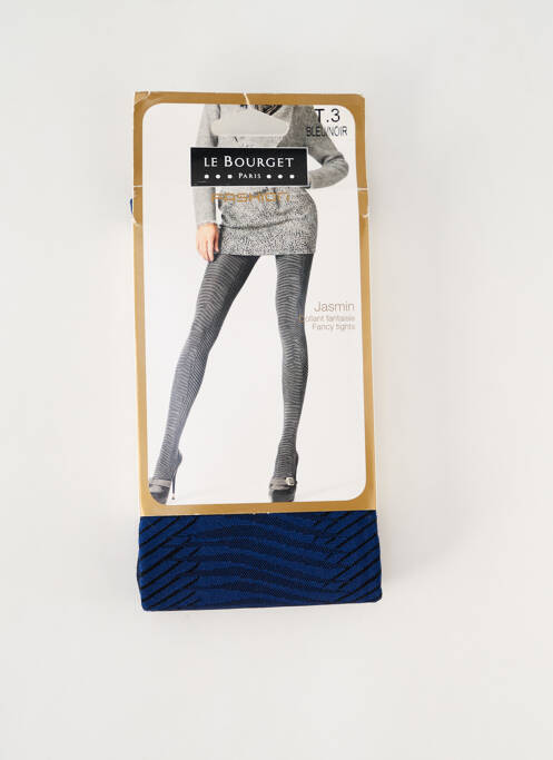 Collants bleu LE BOURGET pour femme