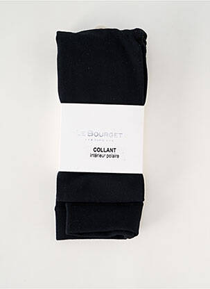 Collants stretch noir LE BOURGET femme