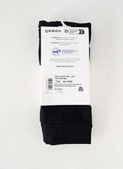 Collants noir LE BOURGET pour femme seconde vue