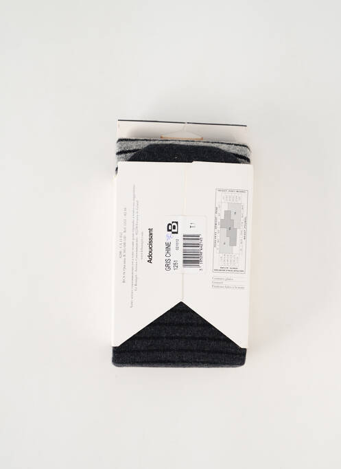 Collants gris LE BOURGET femme