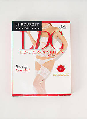Bas stretch noir LE BOURGET femme