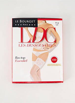 Bas noir LE BOURGET pour femme