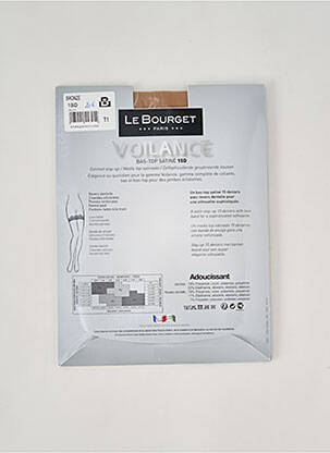 Bas maintien autofixant chair LE BOURGET femme