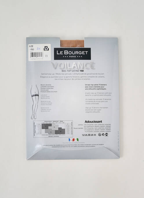 Bas chair LE BOURGET pour femme