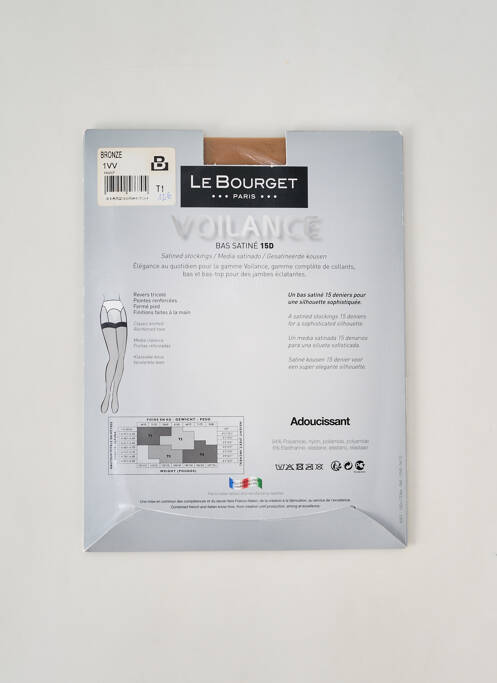 Bas chair LE BOURGET pour femme