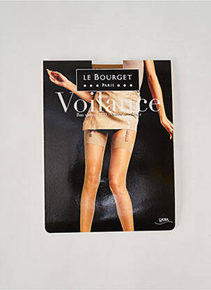 Bas légère et transparente chair LE BOURGET femme