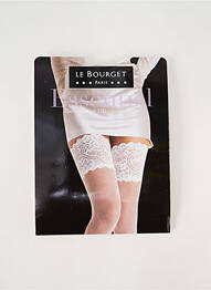 Bas légère et transparente chair LE BOURGET femme