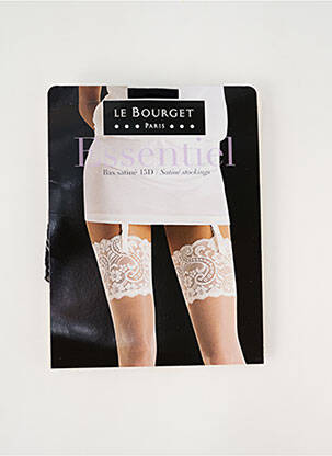 Bas stretch noir LE BOURGET femme