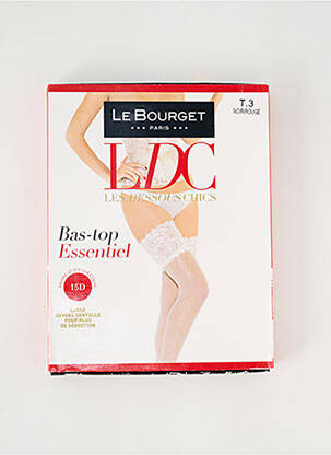 Bas stretch noir LE BOURGET femme