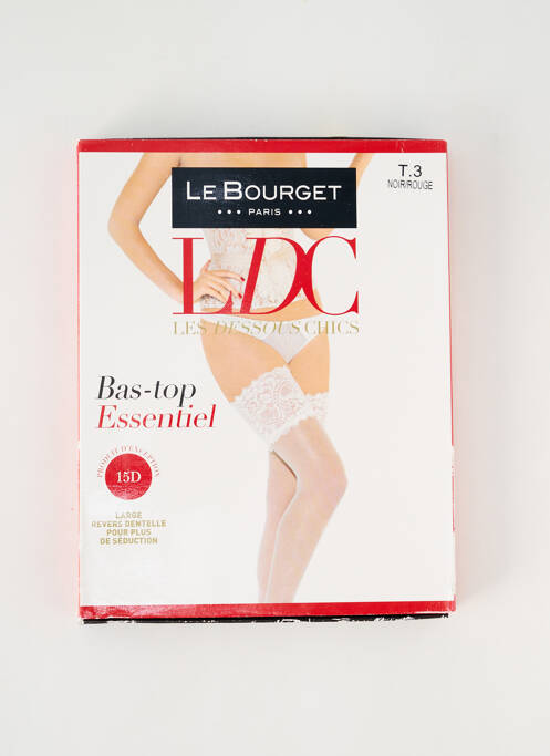 Bas noir LE BOURGET pour femme