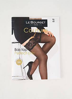 Bas finition dentelle chair LE BOURGET femme