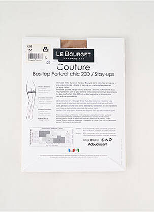 Bas finition dentelle chair LE BOURGET femme