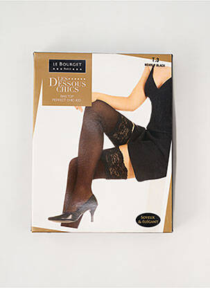Bas stretch gris LE BOURGET femme