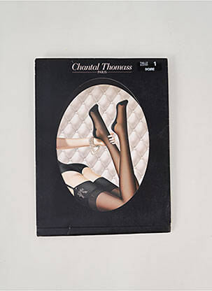 Bas imprimé fantaisie blanc CHANTAL THOMASS femme
