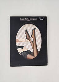 Bas imprimé fantaisie blanc CHANTAL THOMASS femme