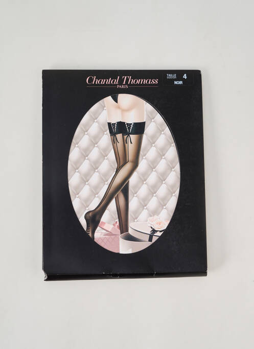 Bas noir CHANTAL THOMASS pour femme