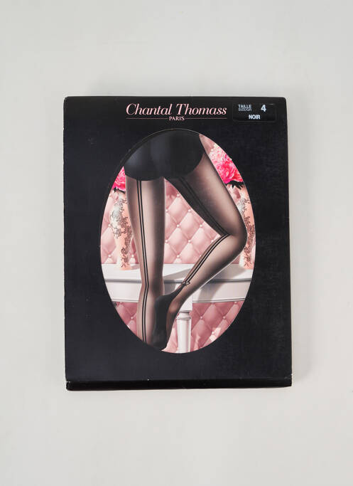 Collants noir CHANTAL THOMASS pour femme
