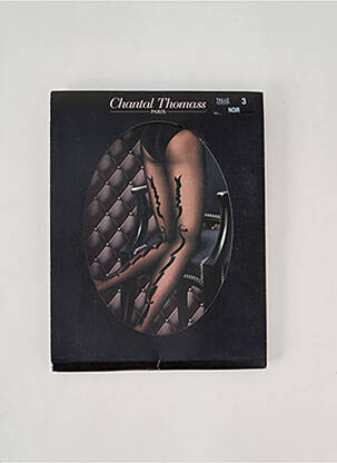 Collants noir CHANTAL THOMASS pour femme