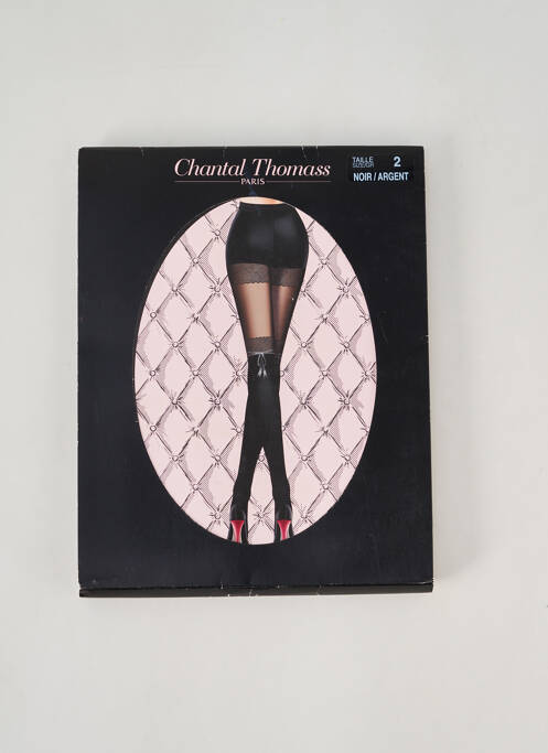 Collants noir CHANTAL THOMASS pour femme
