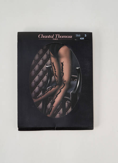 Collants noir CHANTAL THOMASS pour femme