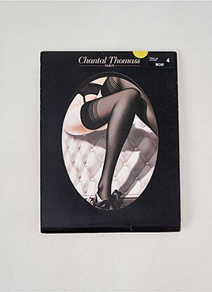 Collants imprimé fantaisie noir CHANTAL THOMASS femme
