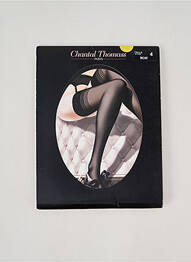 Collants imprimé fantaisie noir CHANTAL THOMASS femme