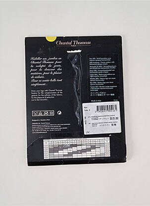 Collants imprimé fantaisie noir CHANTAL THOMASS femme