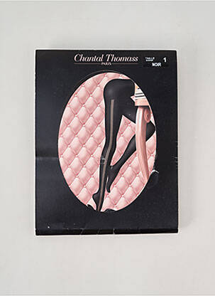 Collants imprimé fantaisie noir CHANTAL THOMASS femme