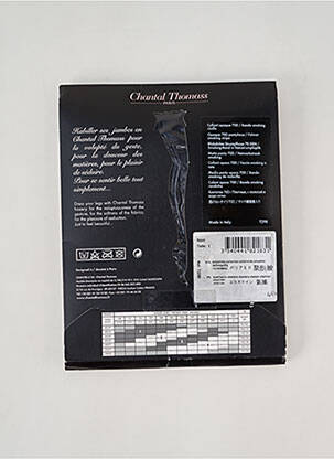 Collants imprimé fantaisie noir CHANTAL THOMASS femme