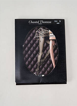 Collants noir CHANTAL THOMASS pour femme